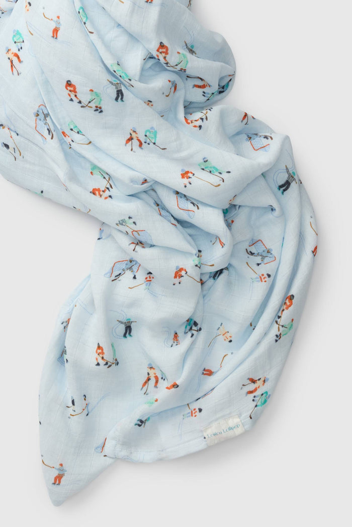 Muslin Swaddle - Ice Hockey
