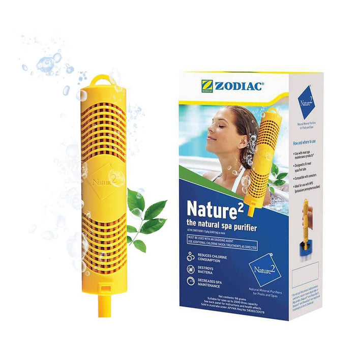 Nature2 Spa Stick WP-20660S mineral sanitiser cartridge for spas and hot tubs with silver and zinc purification technology.