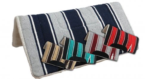 Navajo Woven with Fleece Bottom Saddle Pad