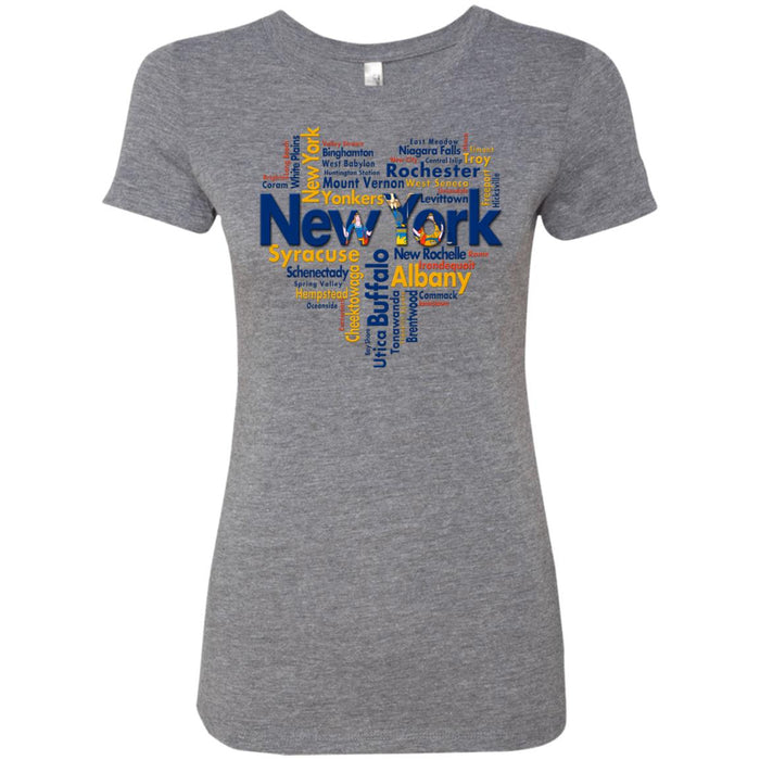 New York City Heart T-Shirt - T-shirt Teezalo