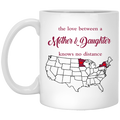 New York Minnesota Mother And Daughter Mug - Mug Teezalo