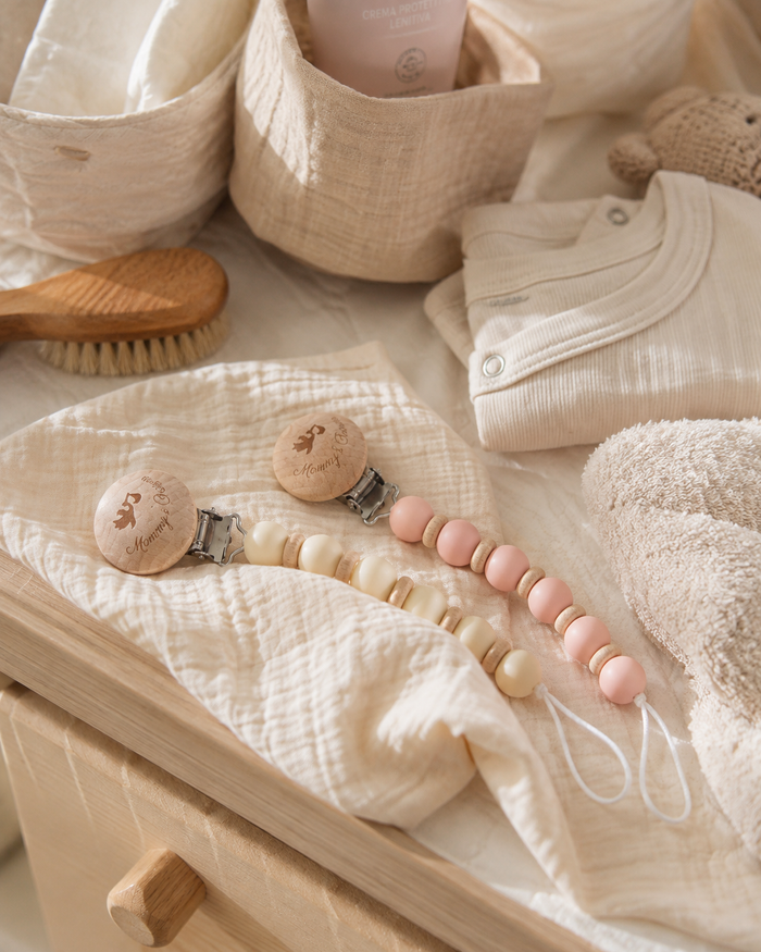 Newborn Pacifier Clip – Nature Design