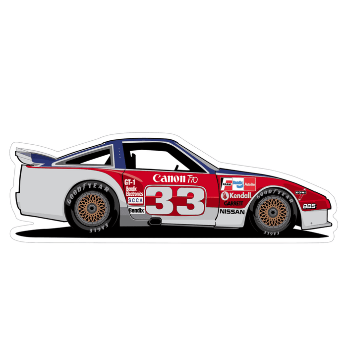 Nissan Z31 300zx Sports Car Vinyl Decal / Sticker, #33 - ZSPEC Design LLC - Decals - 300zx, Decal, lifestyle, nissan, sticker, z31 - zspecdesign.com