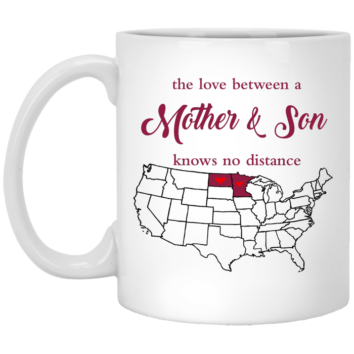 North Dakota Minnesota Mother And Son Mug - Mug Teezalo