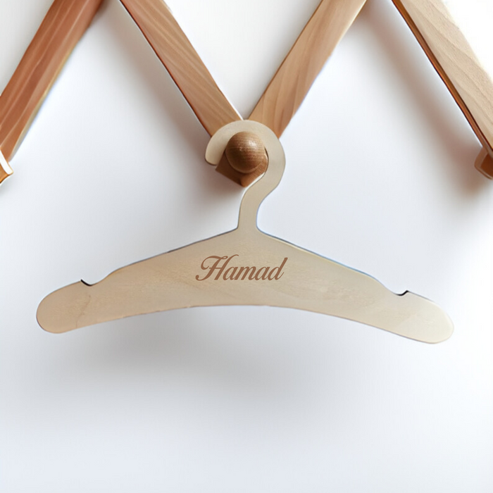 Personalized Baby Clothing Hanger – Nursery Essential