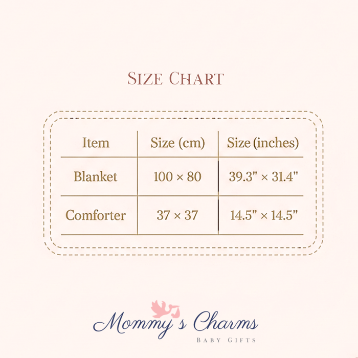 Personalized Baby Blanket & Bunny Comforter Set – Embroidered Name Soft Blanket - embroidered baby blanket by Mommy's Charms