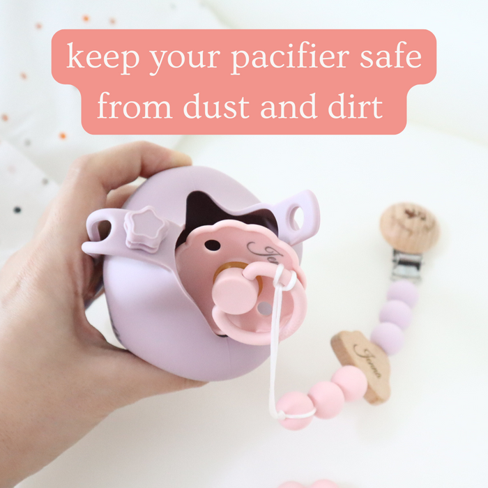 Personalized Baby Pacifier Case – Hygienic Dummy Storage