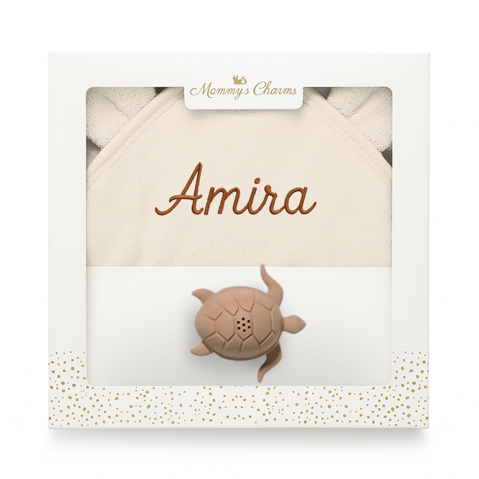 Personalized Baby Towel - Embroidered Soft Bath towel