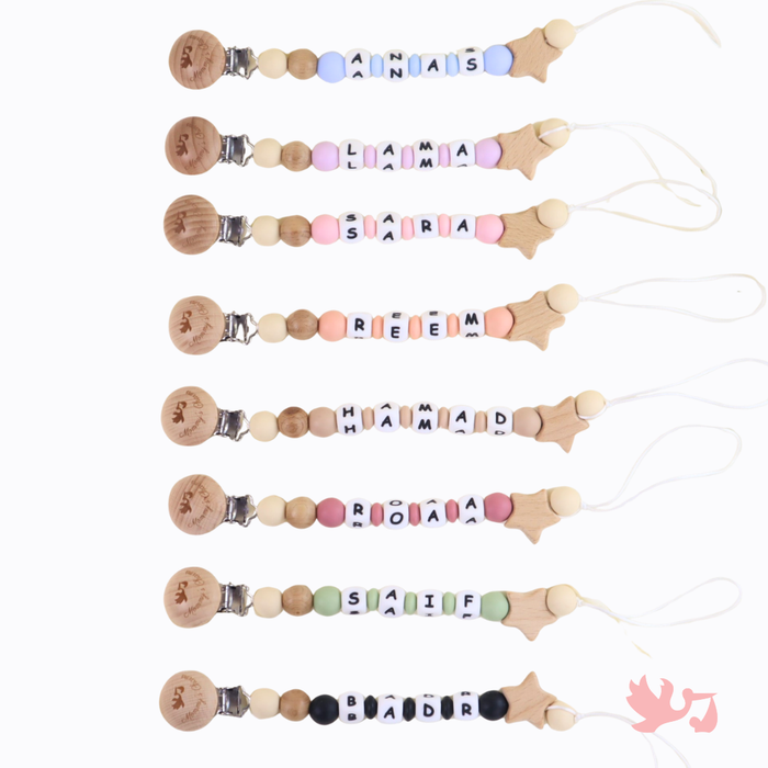 Personalized Pacifier Clip – Galaxy Design