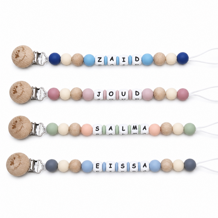 Personalized Pacifier Clip – Nature Design