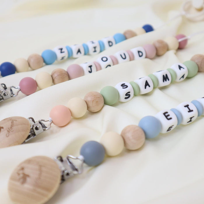 Personalized Pacifier Clip – Nature Design