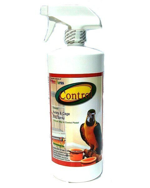 Pet Focus Control Natural Aviary and Cage Bug Spray
