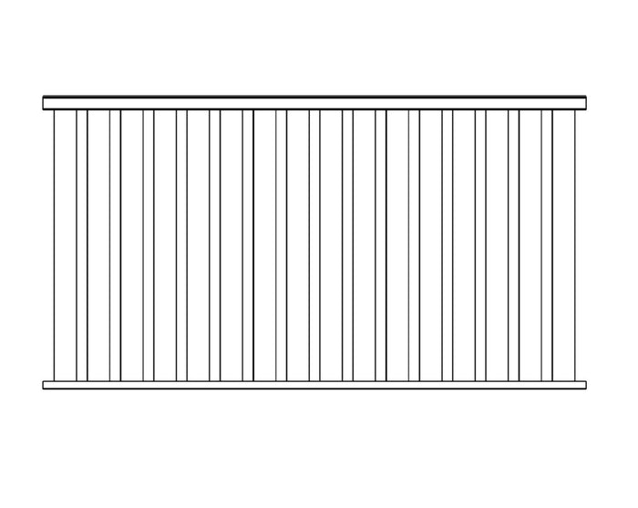 Picket Rail Section