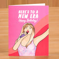 Pop Cult Paper Birthday Card, Taylor Swift "New Era"