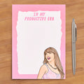 Pop Cult Paper Notepad, Taylor Swift "Productive Era"