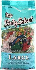 Pretty Bird 73118 Daily Select Premium Bird Food, Large 3lb