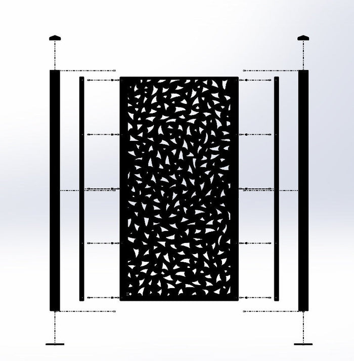 Privacy Screen L-Bracket