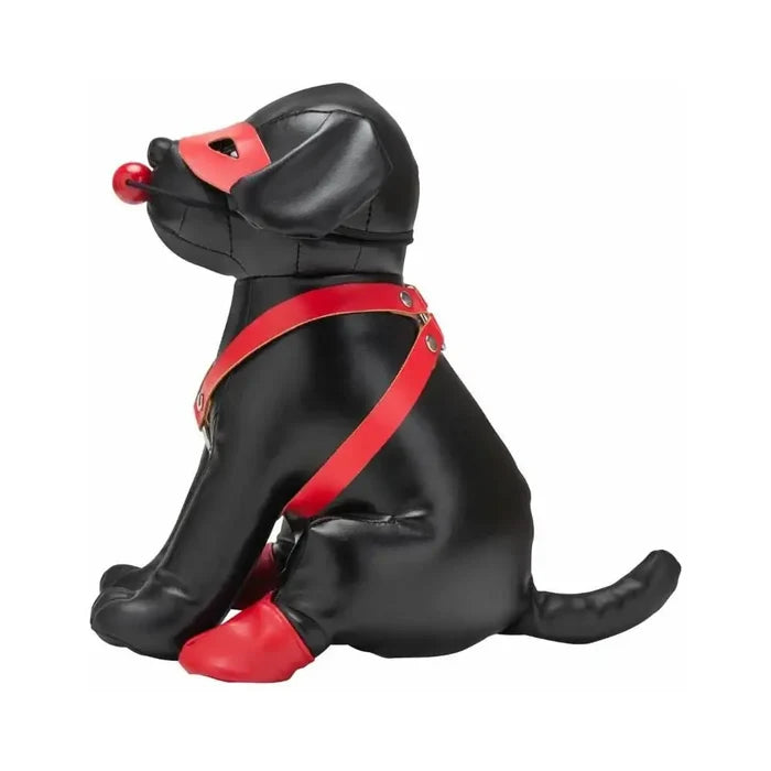 Bondage Puppies Booted Up Bandit Leather Stuffed Animal - Rolik®