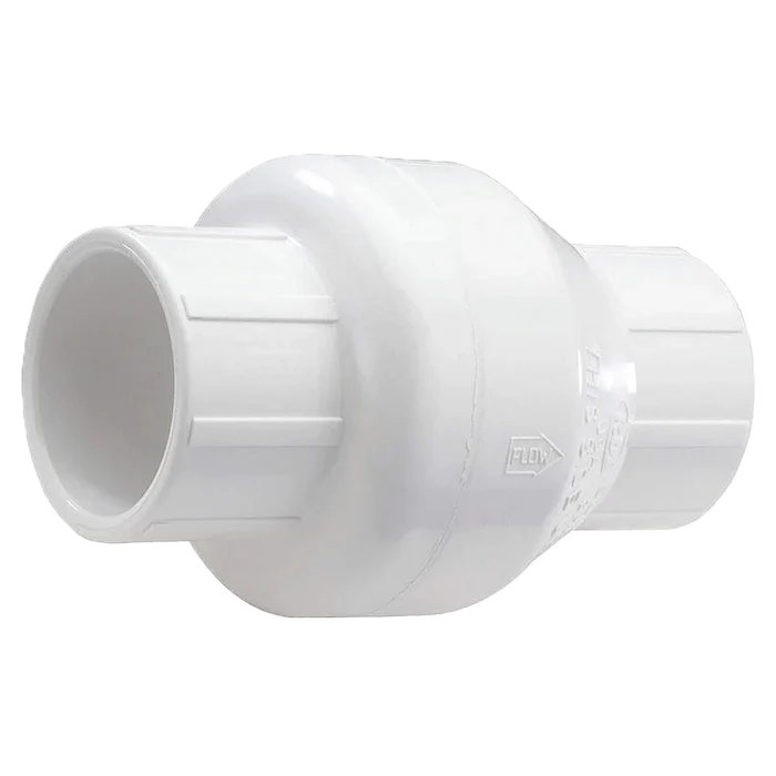 63mm PVC swing check valve nonƒ??return valve for spa and pool plumbing systems