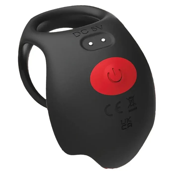 Red Dot Vibrating C - Ring v3 with Remote - Rolik®