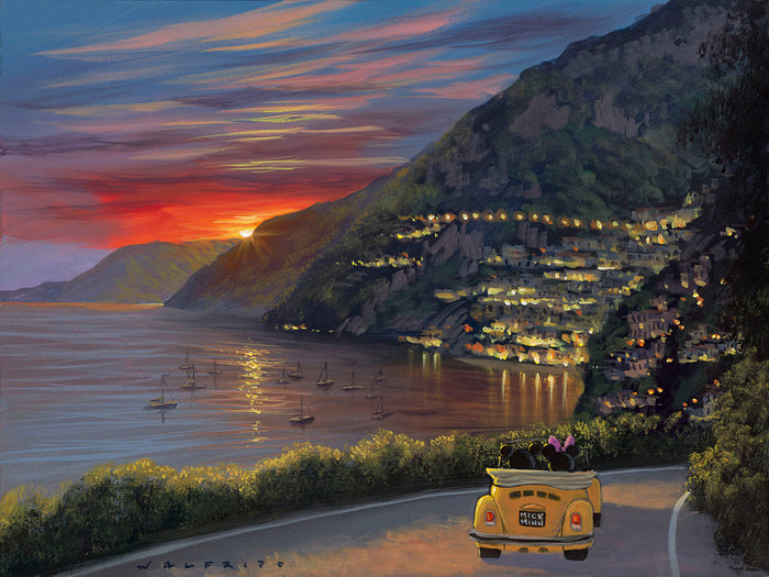 "Riding Through Amalfi" by Walfrido Garcia