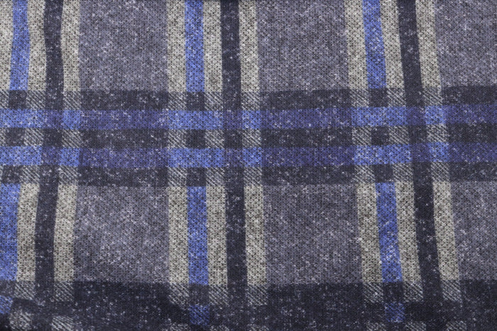 Royal Blue Plaid Shacket
