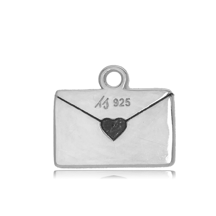 Sardonyx Stone Bracelet with Love Letter Sterling Silver Charm