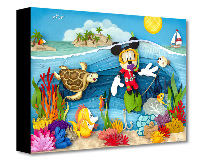 "Scuba Mickey" by Karin Arruda