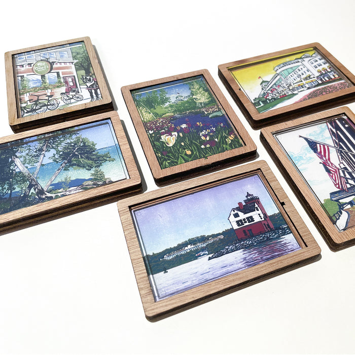 Secret Garden River Magnet