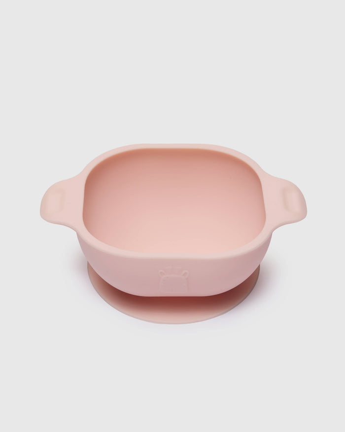 Silicone Baby Bowl - Blush Pink