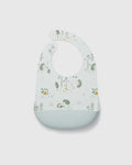 Silicone Bib Printed - Hedgehogs