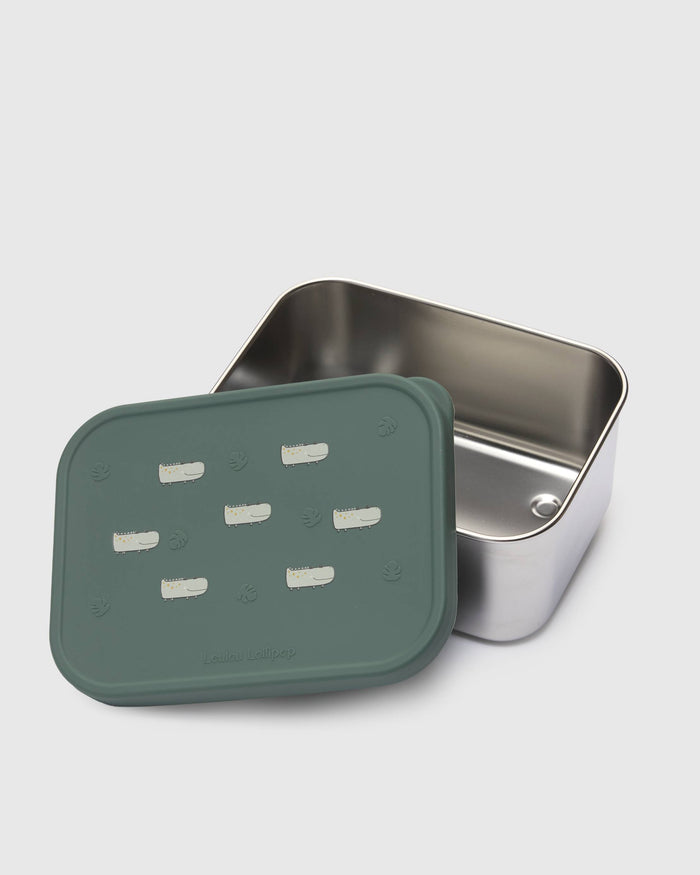 Silicone Snack Box - Alligator