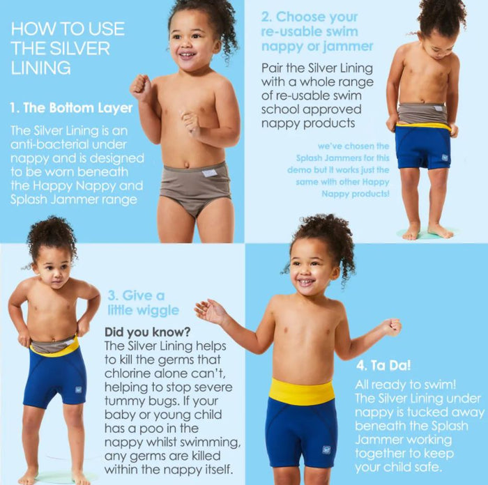 Silver Lining Diaper Wrap