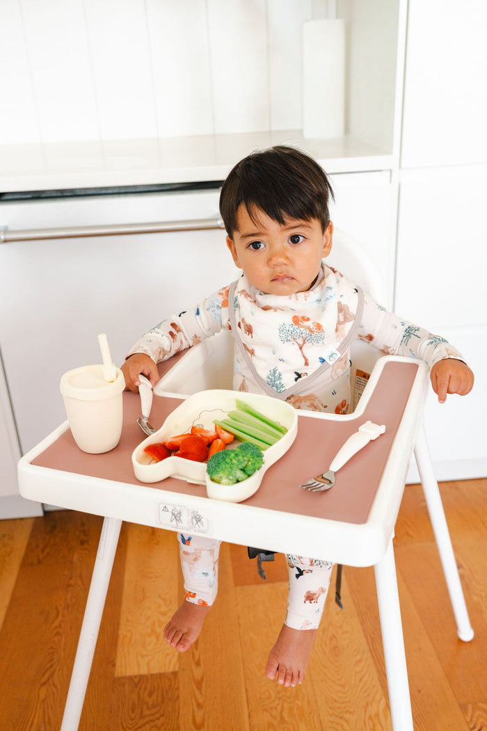 Kids Silicone Plate - Lane the Llama + Baby Sleeper - Llama Adventures