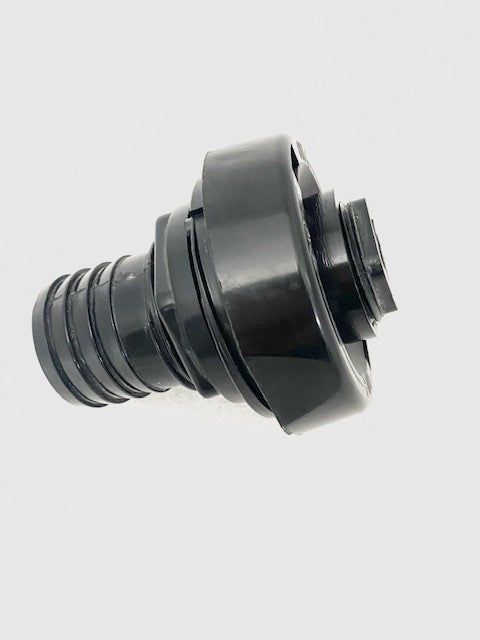 Spa Drain Valve Interface 1" - Black