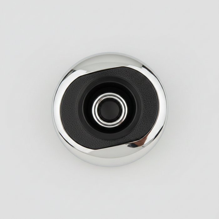 Spa Duo Jet 2" Directional Complete with Body Black & Chrome