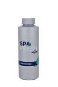 Spa Fresh Ultra Sanitiser 500ml chlorine-free spa water sanitiser bottle for bacteria and algae control in spa pools.