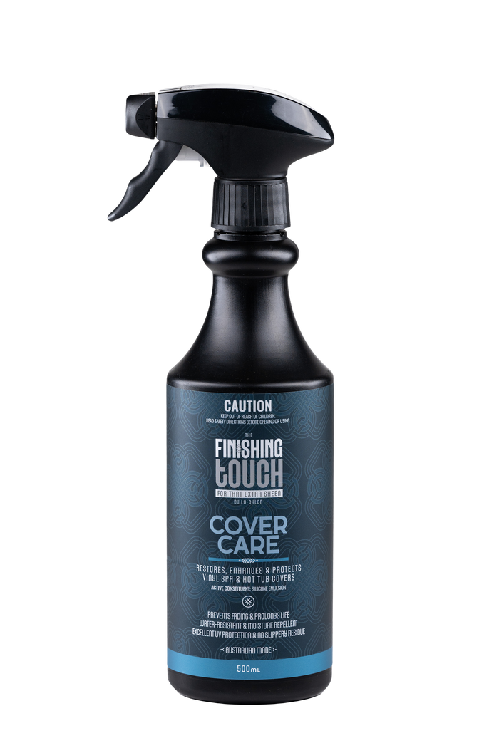 Spa Hardcover Care Protector 500ml bottle for cleaning and protecting spa covers from UV and weather damage