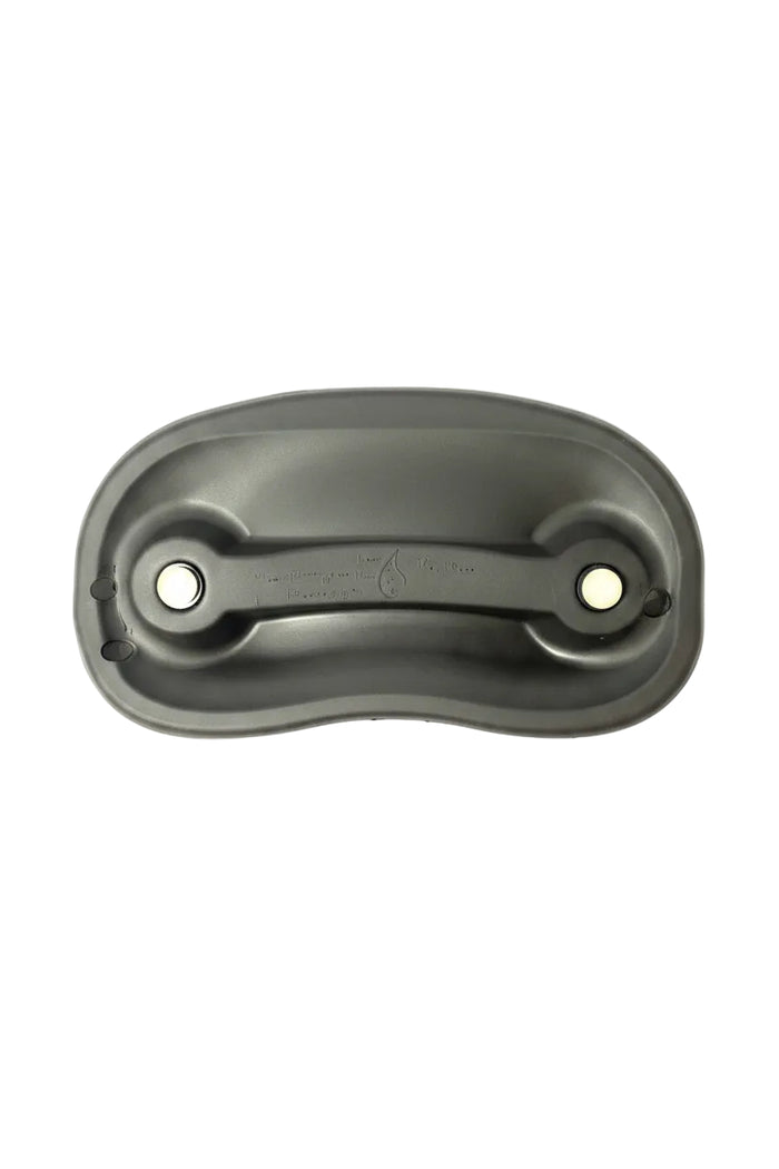 Spa Headrest Oval with Magnets Black