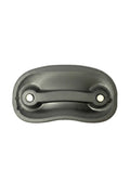 Spa Headrest Oval with Magnets Black