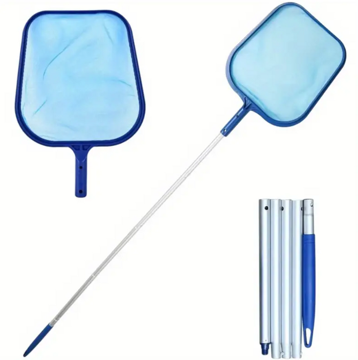 Spa Leaf Skimmer Net with 5-Section Aluminum Pole