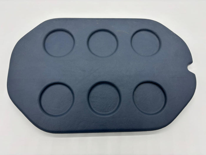 Spa Lid Esky Oval Grey 6 Cup Holders 26cm x 40cm