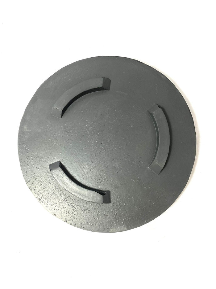 Spa Lid Esky Round Charcoal 5 Cup Holders 28mm