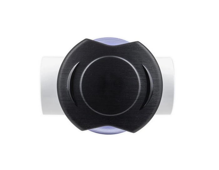 Spa LVJ Diverter Valve 50mm 3 Way Black - L-2028