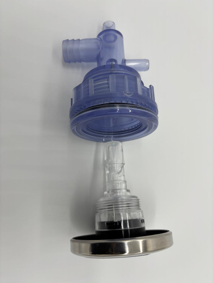 Spa Mini Pulsating Jet 3" Complete with Body Black & Chrome