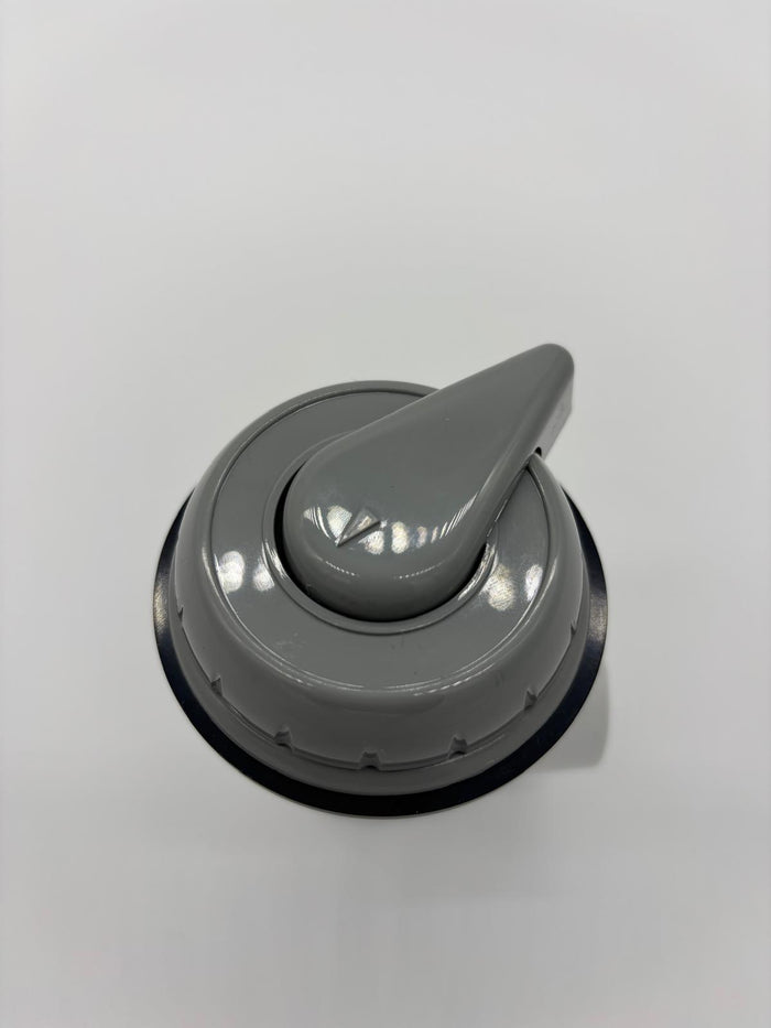 Spa On/Off Control Valve 25mm 2 Way Std Face Grey - 11-4050