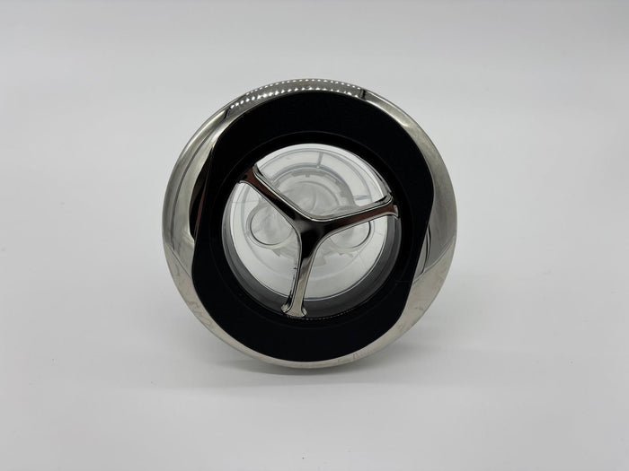 Spa Pulsating Jet 5" Complete with Body Black & Chrome