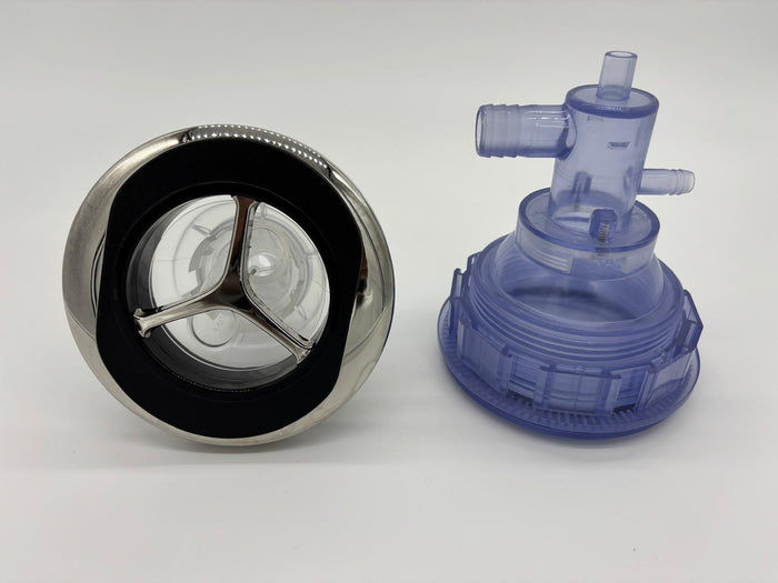 Spa Pulsating Jet 5" Complete with Body Black & Chrome