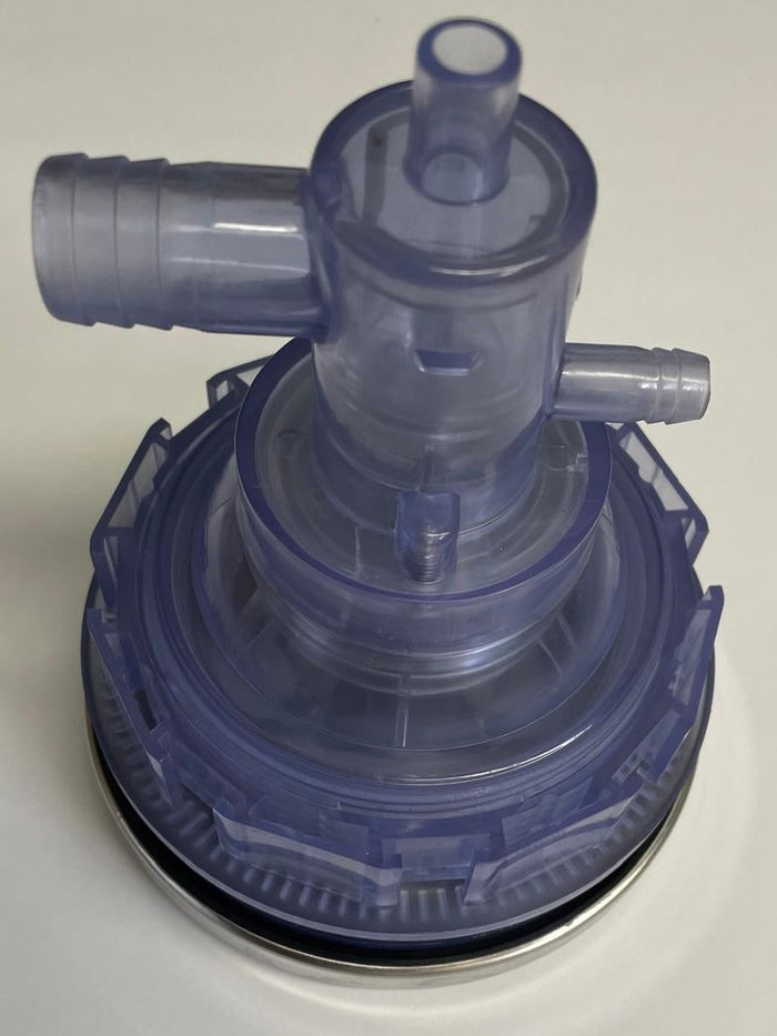 Spa Pulsating Jet 5" Complete with Body Black & Chrome