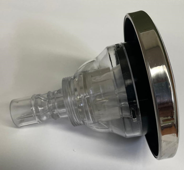 Spa Pulsating Jet 5" Complete with Body Black & Chrome